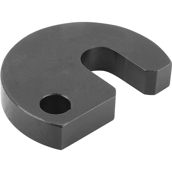 Slotted Washer, Fits Bolt Size 11 mm , Steel Black Oxide Finish